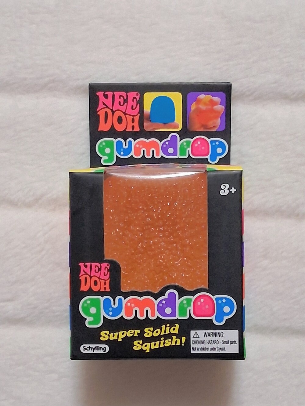 🔥The Nee Doh Gumdrop By Scyhylling ~ ORANGE🔥